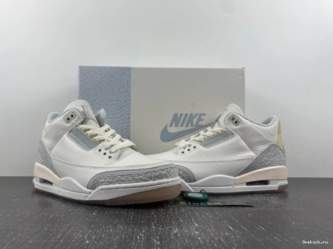 One Kick Jordan 3 Craft Air Ivory FJ9479-100 0803